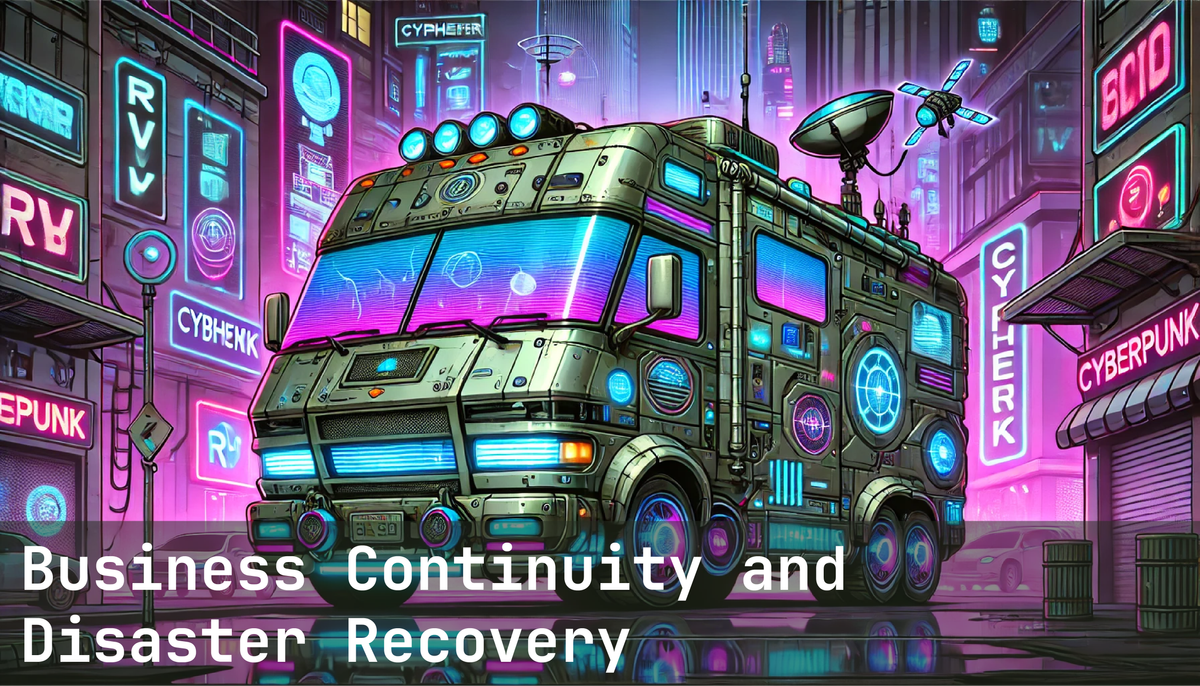 Business Continuity / Disaster Recovery and ... RVs?